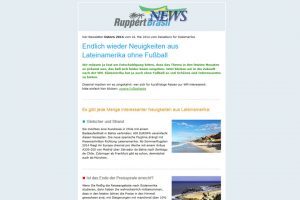 Ruppert-Brasil-Newsletter / Webdesign