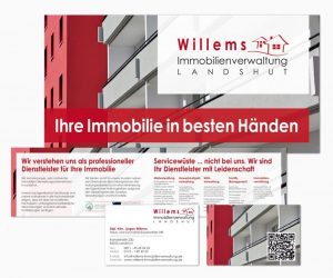 Willems Immobilienverwaltung / Flyer