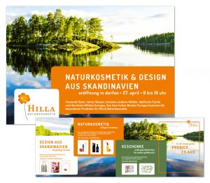 Hilla Naturkosmetik / Flyer