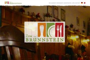 Gaststätte Zum Brünnstein / Webdesign