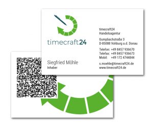 timecraft24 / Visitenkarten