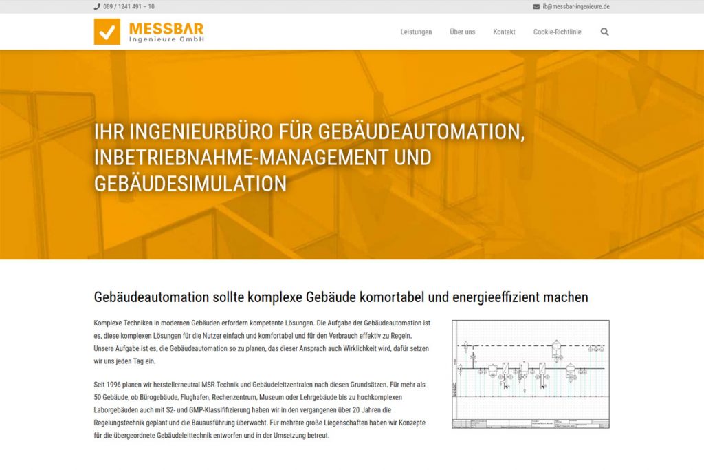 Startseite www.messbar-ingenieure.de