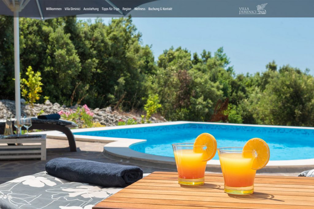 Startseite www.villa-diminici.de