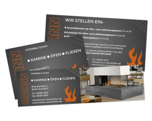 Amann Ofenbau GmbH / Drucksachen