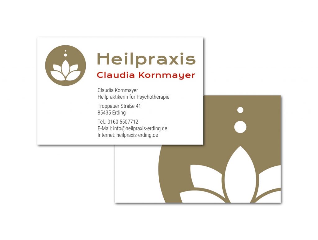 Claudia Kornmayer / Visitenkarten