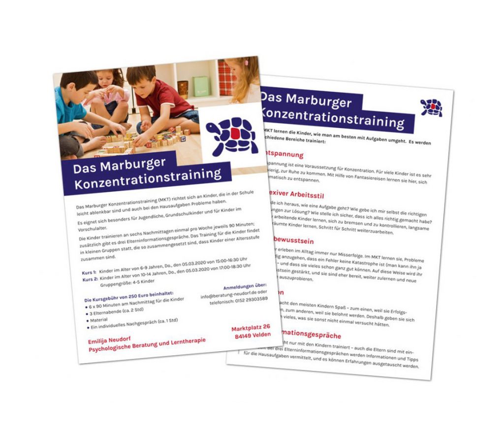 Emilija Neudorf / Flyerlayout