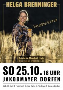 Helga Brenninger / Plakat