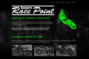 Team Race Point / Webdesign