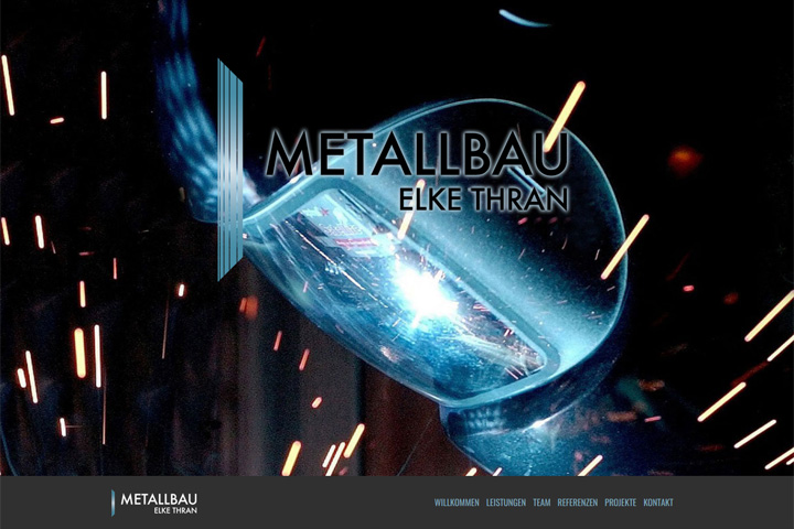Metallbau Elke Thran / Webdesign