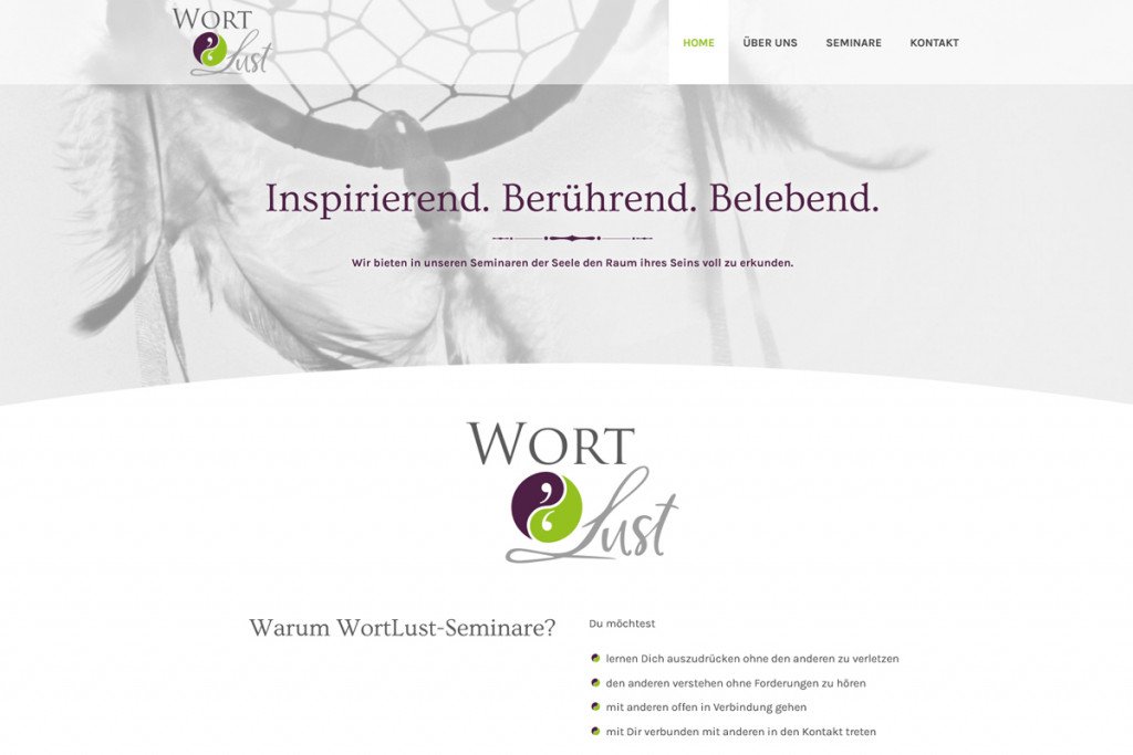 WortLust / Webdesign www.wortlust.de