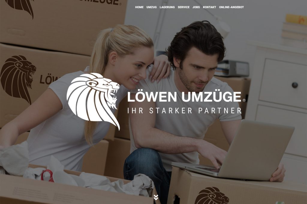 Startseite www.loewen-umzuege.de