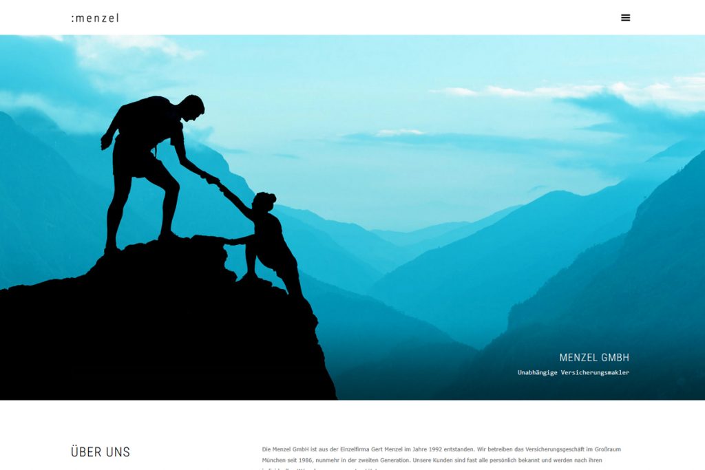 Startseite www.makler-menzel.de